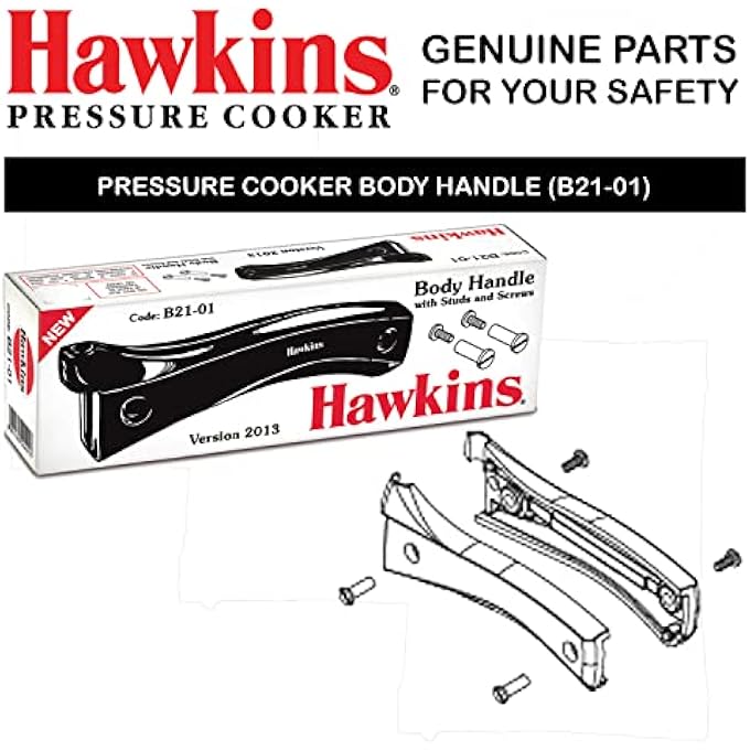 هوكينز مقبض الجسم مع مسمار ومسامير - Image 2