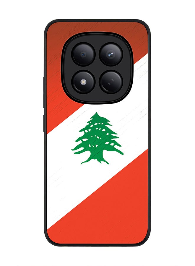 For Xiaomi Redmi Note 15 Pro 4G Case,Slim fit Camera Protection, Shockproof Thin Phone cover  - Flag Of Lebanon