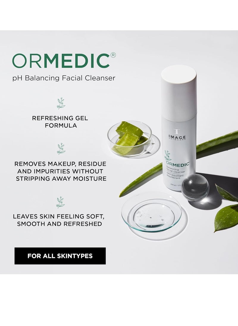 IMAGE SKINCARE IMAGE Skincare, Ormedic pH Balancing Facial Cleanser, Mild Foaming and Hydrating Face Wash with Aloe Vera  - Image 2