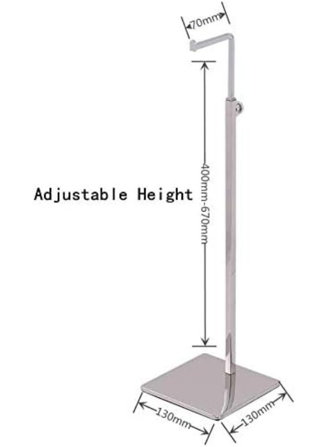 RY DISPLAY Adjustable Height Metal Handbag Stand Women Bags Handbag Display Stand Holder - Image 2