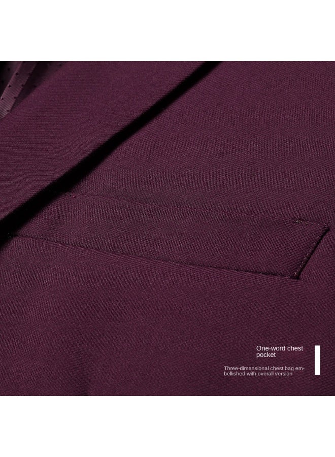 ROMON 【jacquard Lining】سترة رجالية غير رسمية، ملابس خارجية مريحة، معطف رجالي بسيط، سترة ذات صدر واحد للتنقل - Image 5