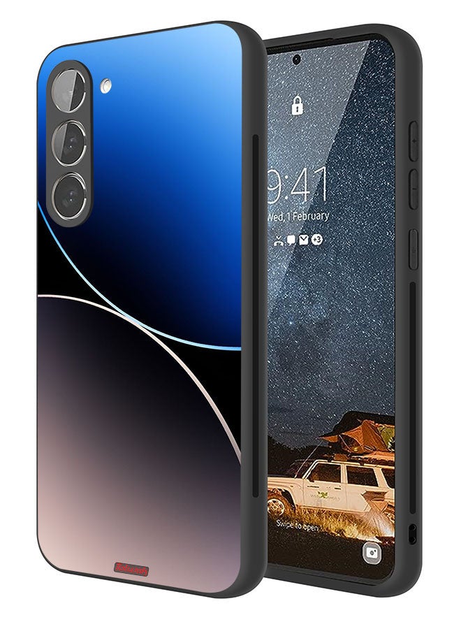 Tolwak Samsung Galaxy S23 Plus 5G Protective Case Cover Curve Lines Pattern - Image 1