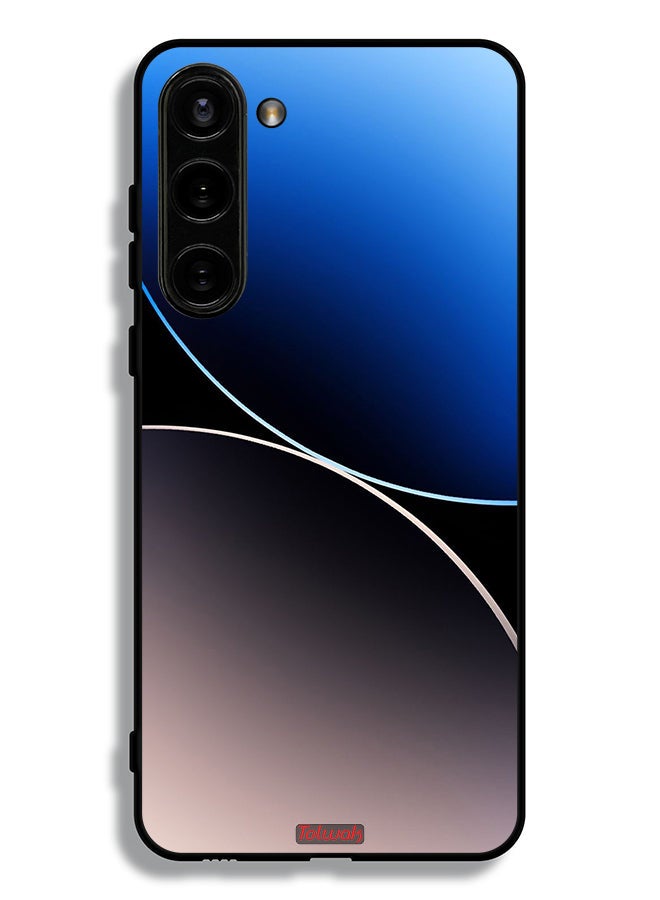 Tolwak Samsung Galaxy S23 Plus 5G Protective Case Cover Curve Lines Pattern - Image 3