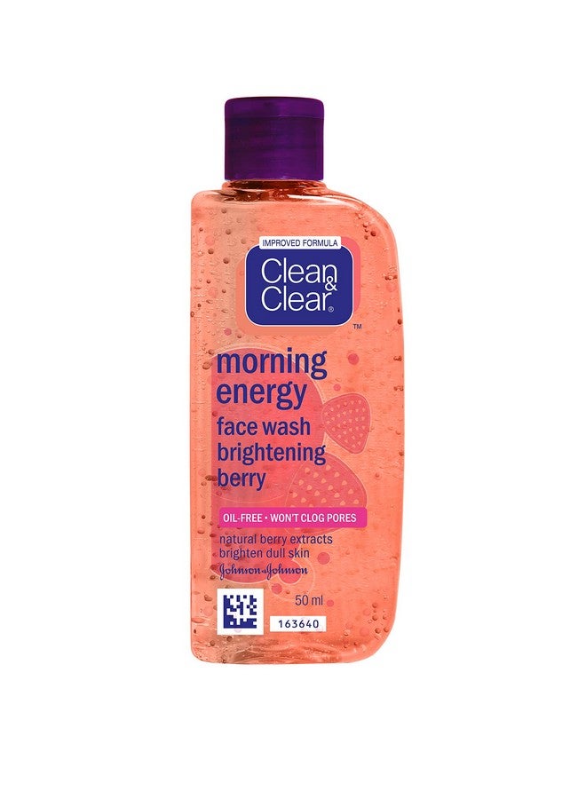 Clean & Clear Morning Energy Berry Face Wash, 50ml - Image 1