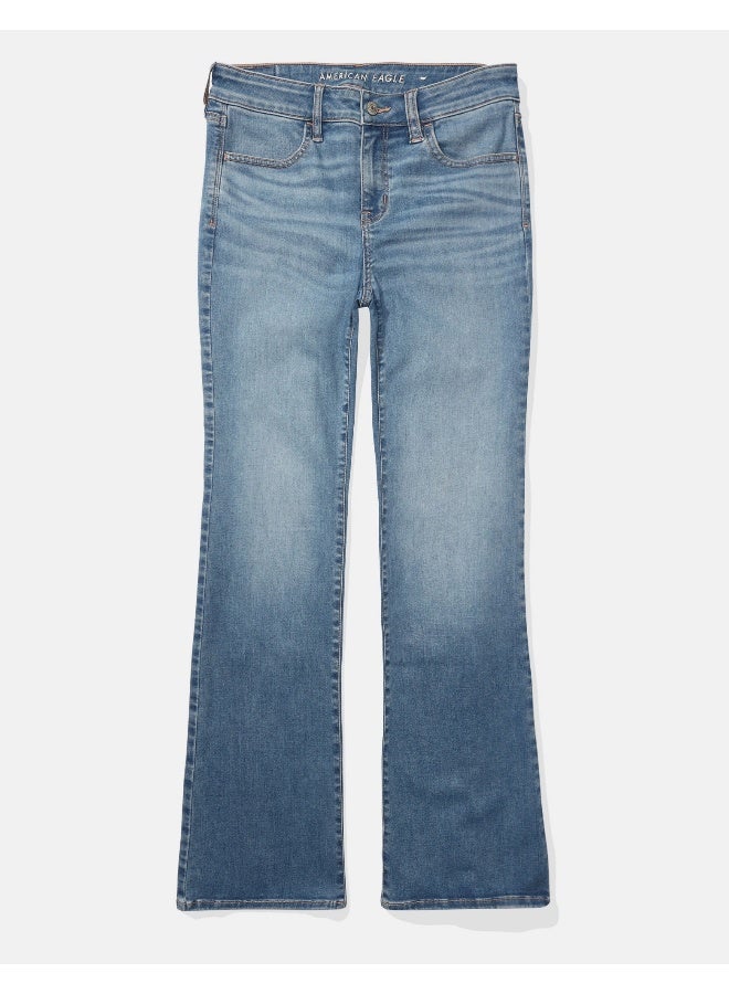 امريكان ايجل جينز بخصر منخفض بقصة واسعة من الأسفل - Image 3