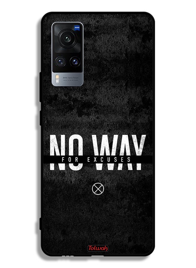 Tolwak Vivo X60 Protective Case Cover No Way For Excuses - Image 2