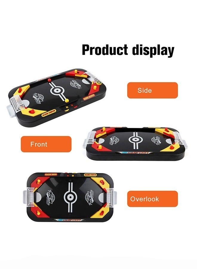 DURKU 2 in 1 Hockey and Soccer Tabletop Game, Fast Sling Puck Puzzle Toy for 2 Players, Interactive Family Fun with Score Keeper, Fits on Table or Floor - Image 5
