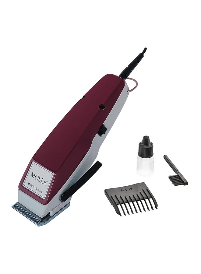 MOSER Classic 1400 Hair Clipper Burgundy - Image 1