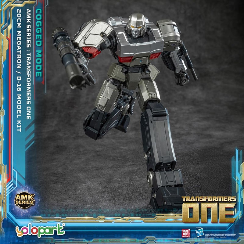 YOLOPARK Transformer One Megatron (D-16) Toothed Mode, Highly Articulated 20 cm (7.87 Inch) Transformer Model Kit, Collectible Transformer Toy Gift for Children Aged 8 and Up - Image 4
