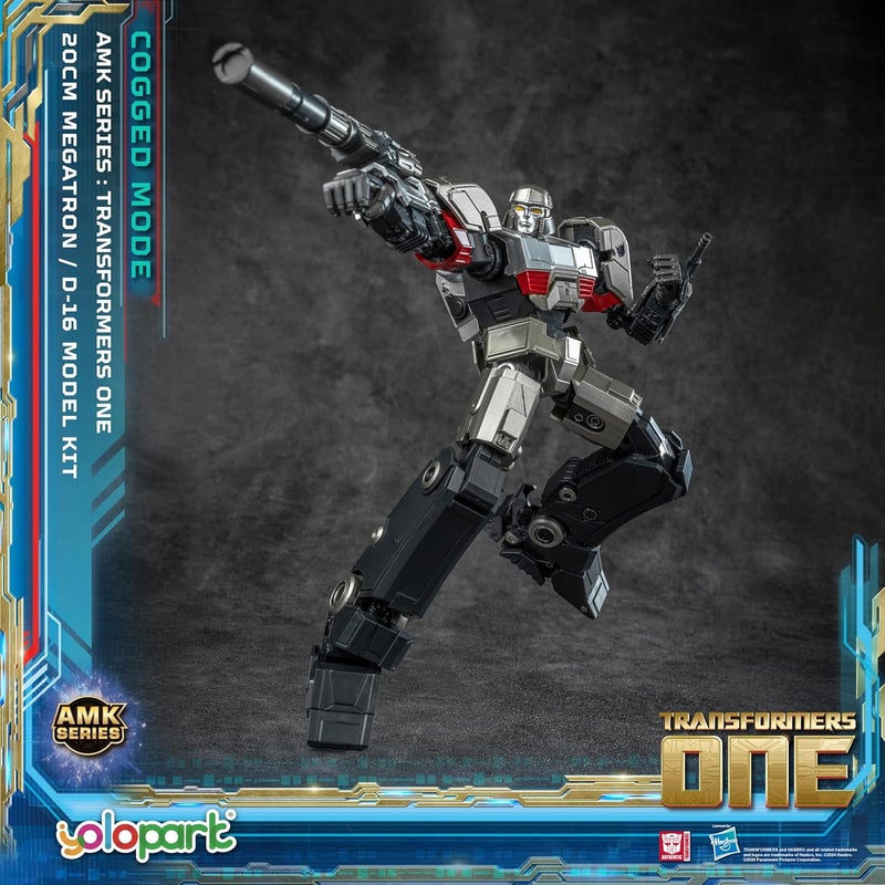 YOLOPARK Transformer One Megatron (D-16) Toothed Mode, Highly Articulated 20 cm (7.87 Inch) Transformer Model Kit, Collectible Transformer Toy Gift for Children Aged 8 and Up - Image 5