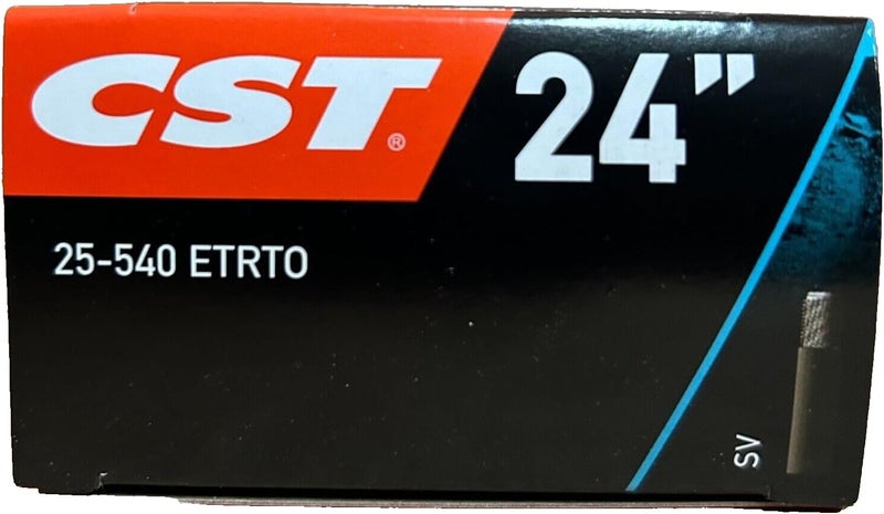 CST 24 x 1 Inner Tube 25540 Straight Schrader Valve SV Wheelchair 24x1 - Image 3