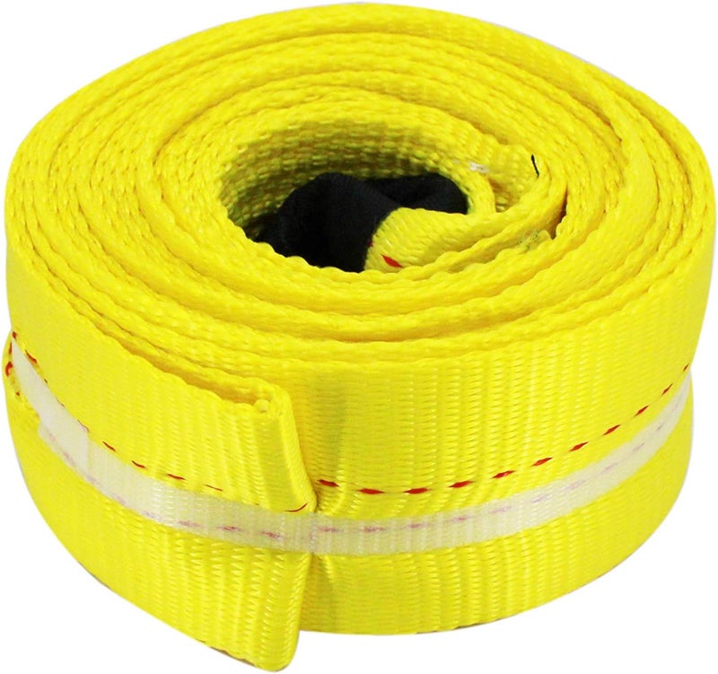 HFS (R) Yellow Tree Saver, Winch Strap, Tow Strap 30,000 Pound Capacity (3X20FT) - Image 5