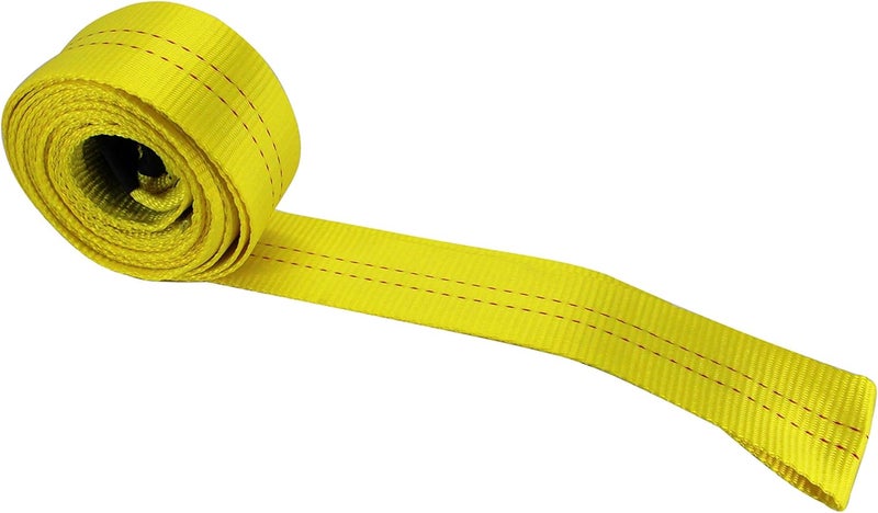 HFS (R) Yellow Tree Saver, Winch Strap, Tow Strap 30,000 Pound Capacity (3X20FT) - Image 3