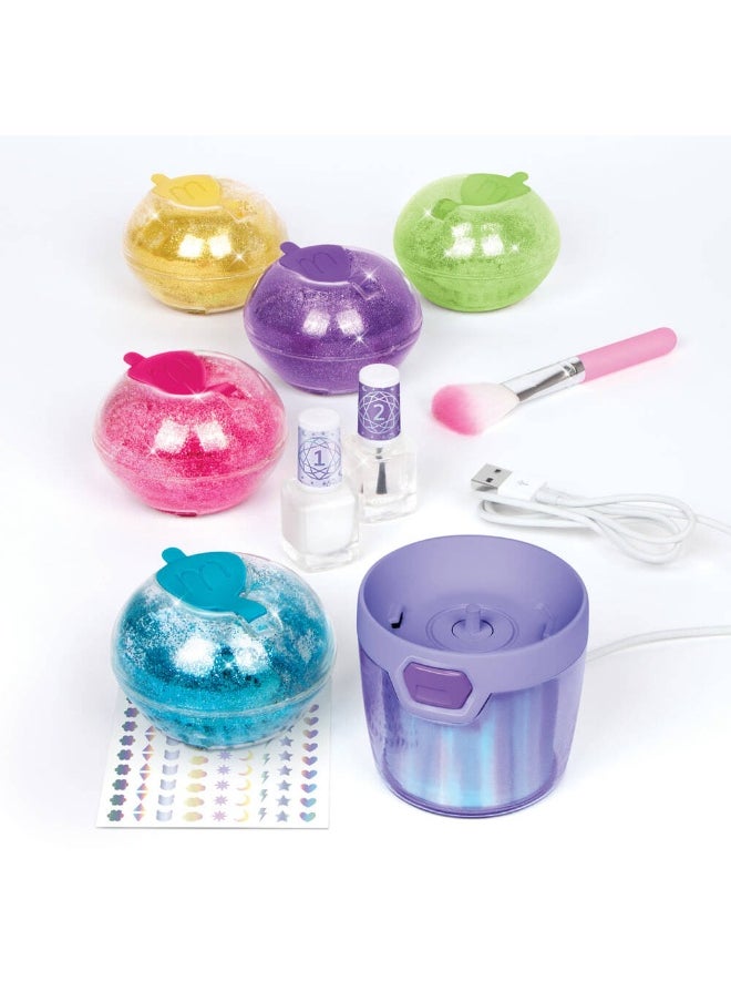 Make It Real Party Nails: Glitter Nails Studio Set (11 Pieces)  - Image 3