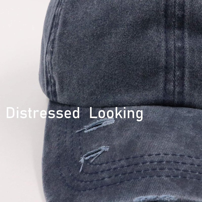 ProMindFun Womens Pony Hat High Ponytail Baseball Cap Girls Messy Bun Caps Camouflage Trucker Bad Hair Day Adjustable Dad Hat - Image 3