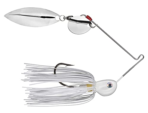 Strike King Potbelly Spinnerbait/White (PB38CW-12) - Image 1