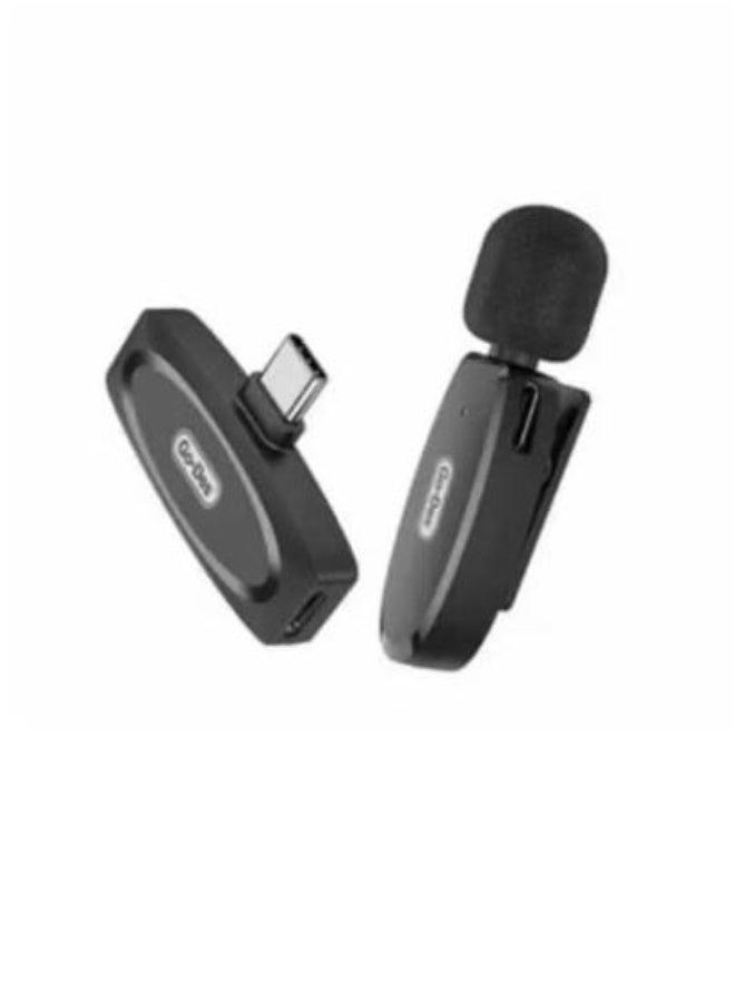 RYN Go-Des Wireless Lavalier Microphone System for Mobile Phones, Portable Clip-On - Black - Image 2