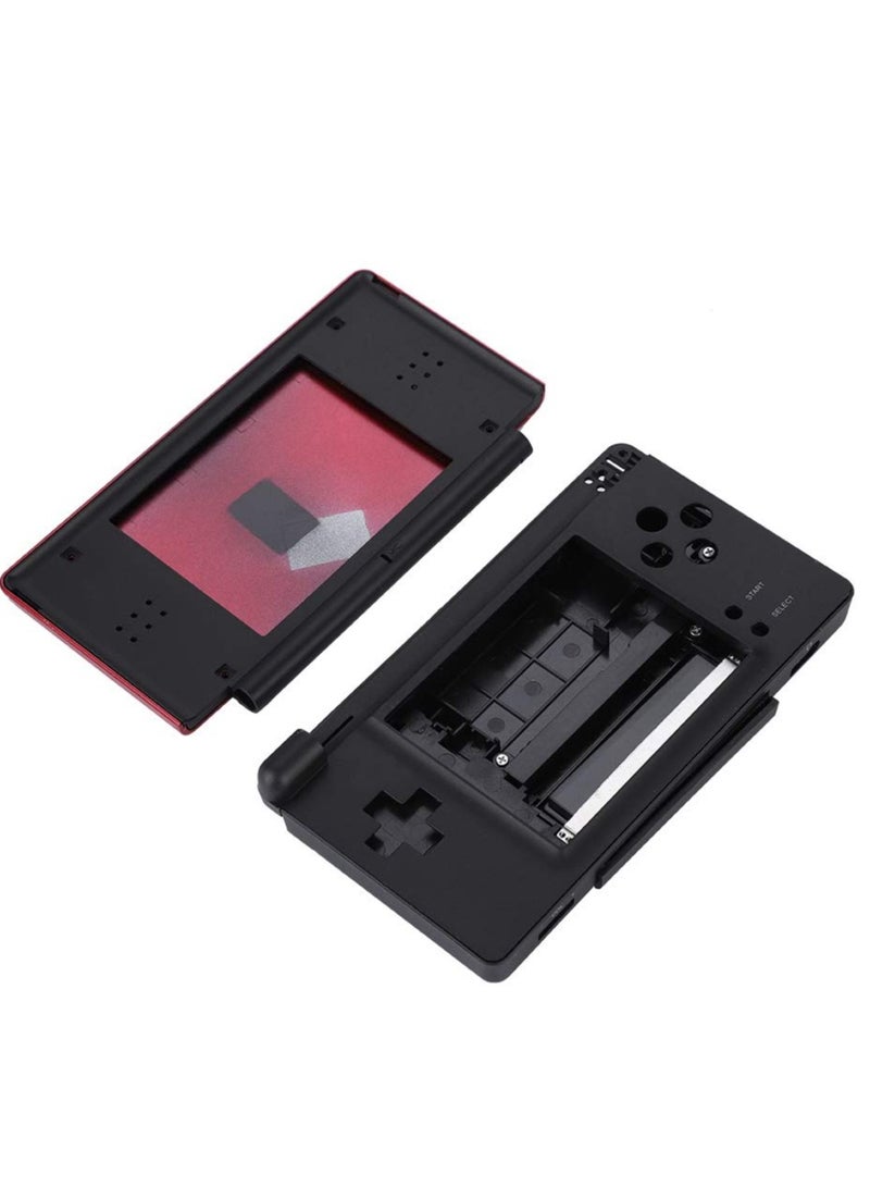 SOLARAE Full Repair Parts Replacement Housing Shell Case Kit ABS Material for Nintendo DS Lite (Red) - Image 2