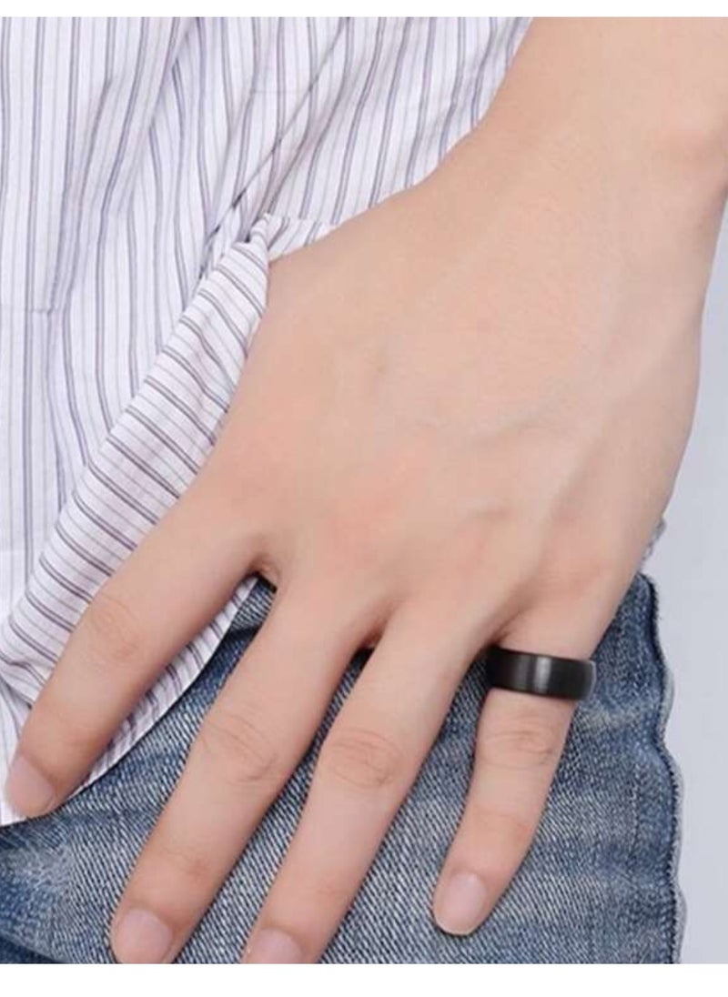 JewelryEveryday - Tungsten Carbide Ring For Men Size 8 - Image 1