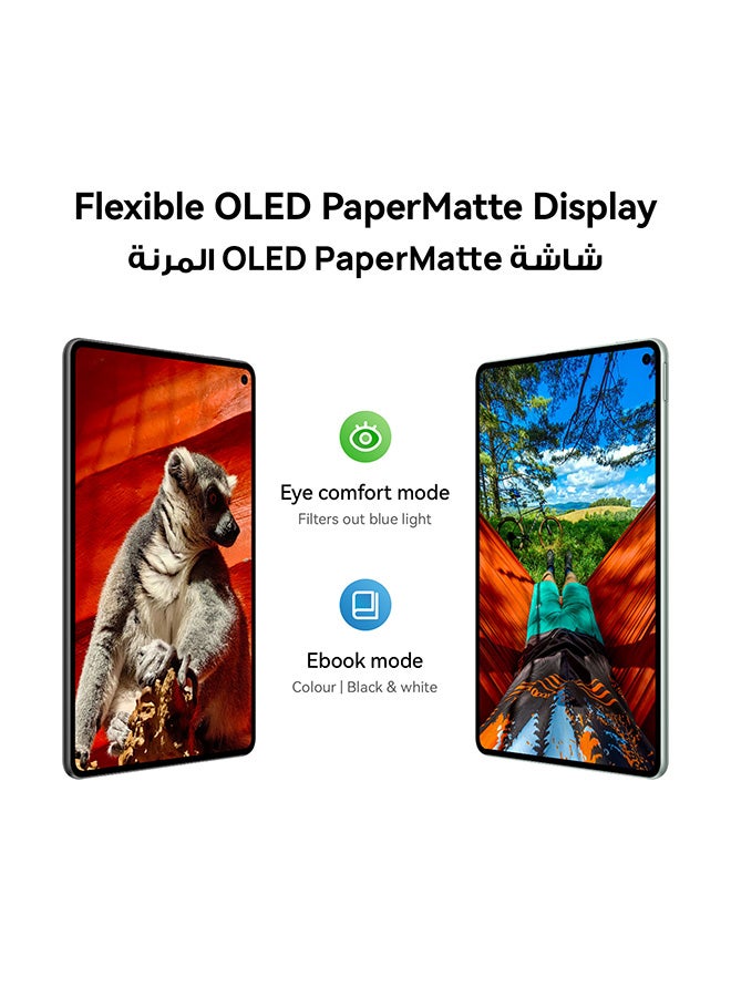 HUAWEI MatePad Mini 8.8-inch PaperMatte Edition Tablet Spruce Green 12GB RAM + 256GB WiFi with Free Flip Cover And M-Pencil - Middle East Version - Image 4