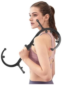 Self Massage Tool,Trigger Point Massager Tool Neck and Back Massager Handheld,Shoulder Massager, Myofascial Release Tool - Deep Muscle Massage
