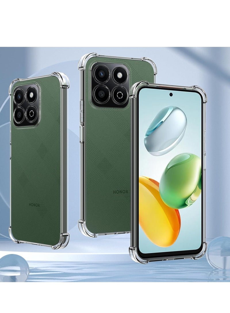 Premium TPU and Polycarbonate Hybrid Phone Case with Matte Finish Anti-Yellowing Military-Grade Drop Protection for Honor 200 Smart and X7c - Image 3