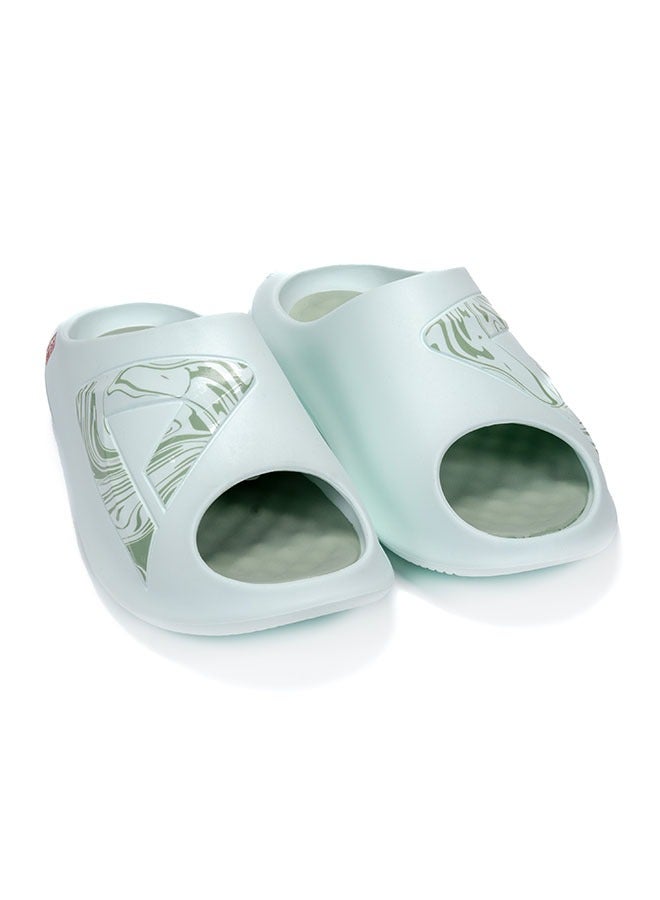 PEAK Women's Basketball Sports Slippers Tai-Chi- Green  - Image 4