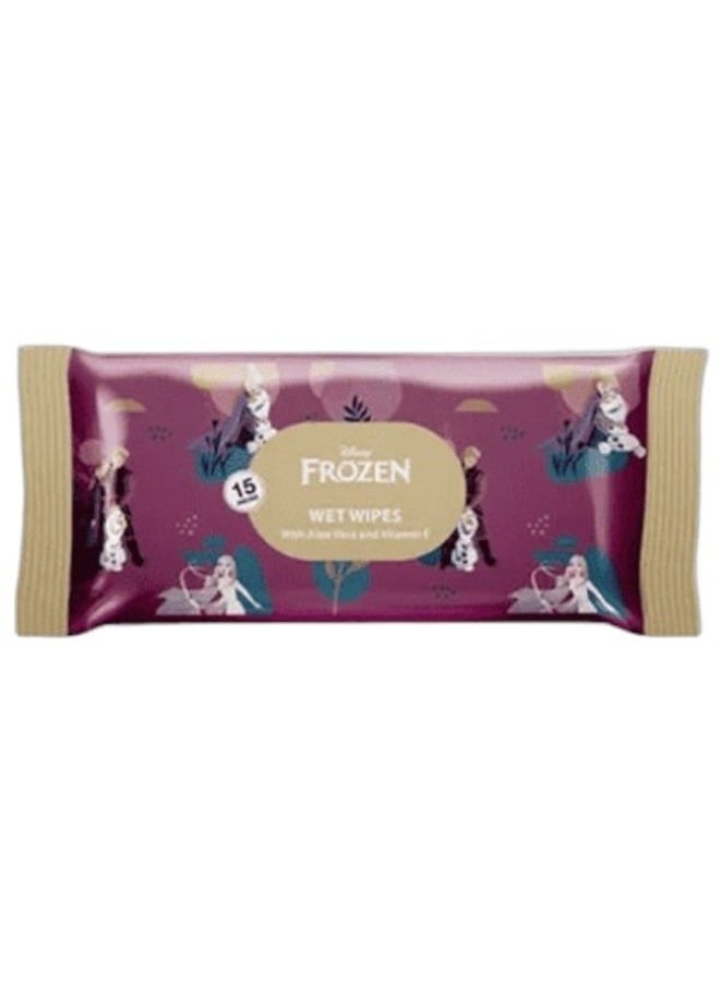 Fabl Lab Disney Frozen Wet Wipes for Babies, 15 Count