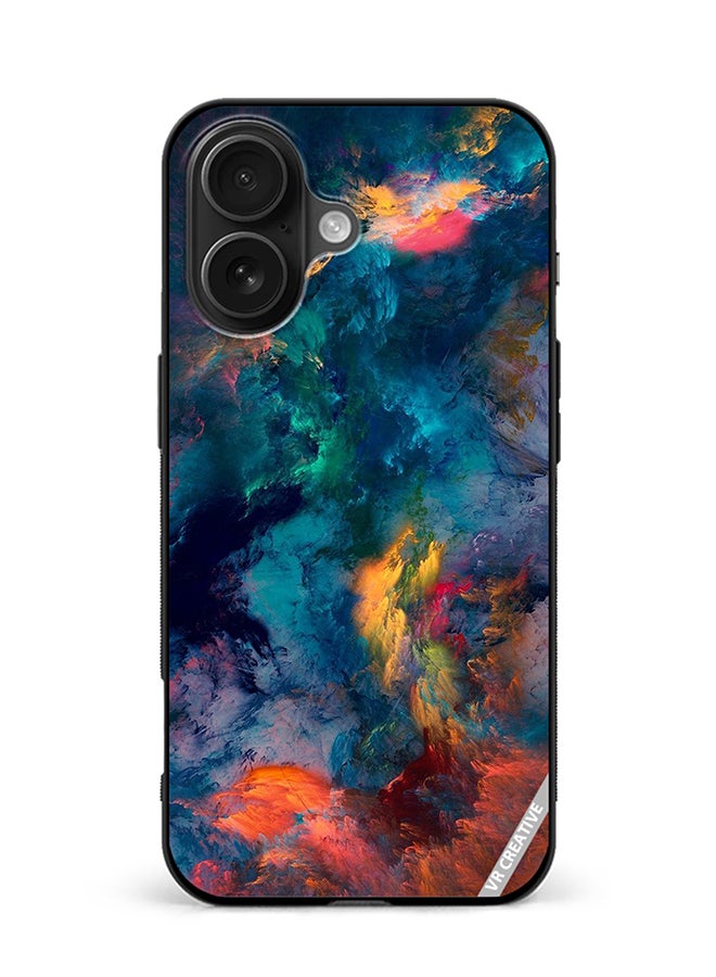 Protective Case Cover For Apple iPhone 16 Plus Pastel Colour Design Multicolour