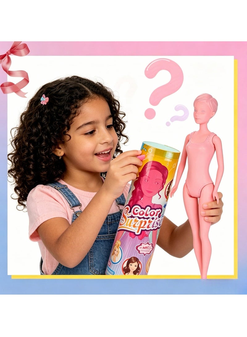 Surprises Doll Colour Reveal Doll With Water And Surprise Accessories 11.5 Inch - Image 1