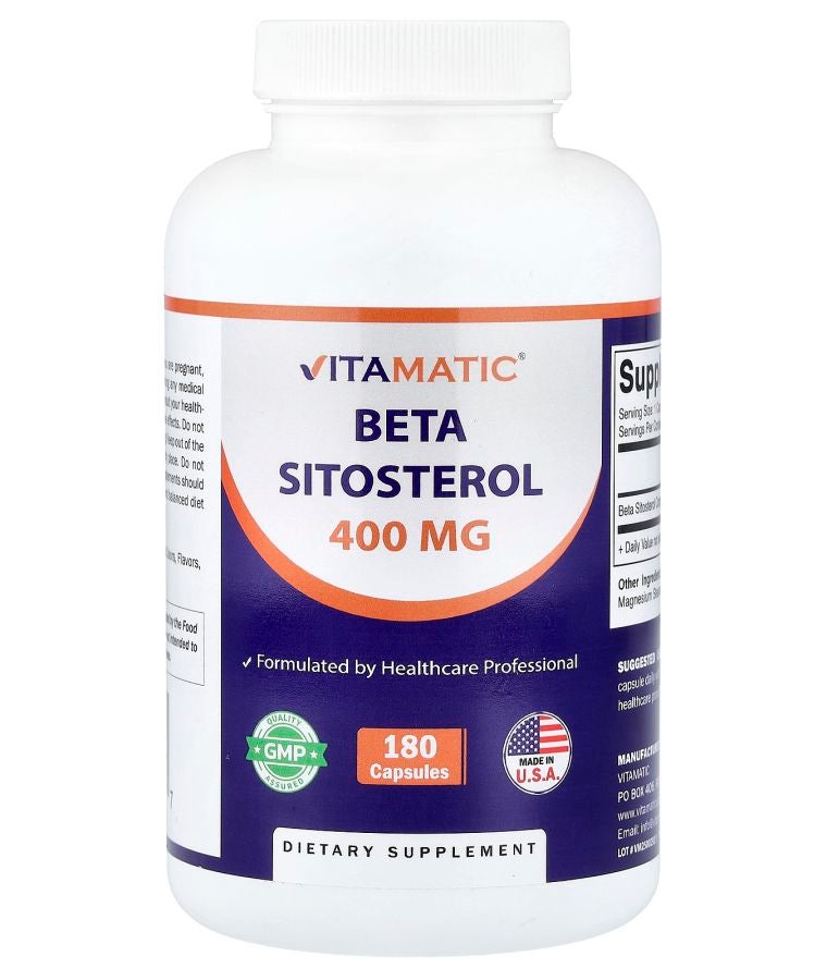 Beta Sitosterol 400 mg 180 Capsules