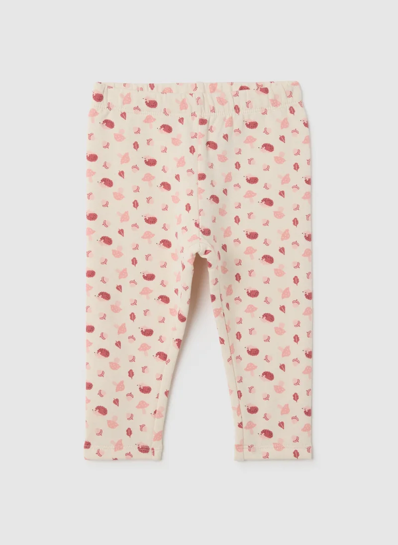 Ovs OVS Girls' Multicolour Cotton Leggings