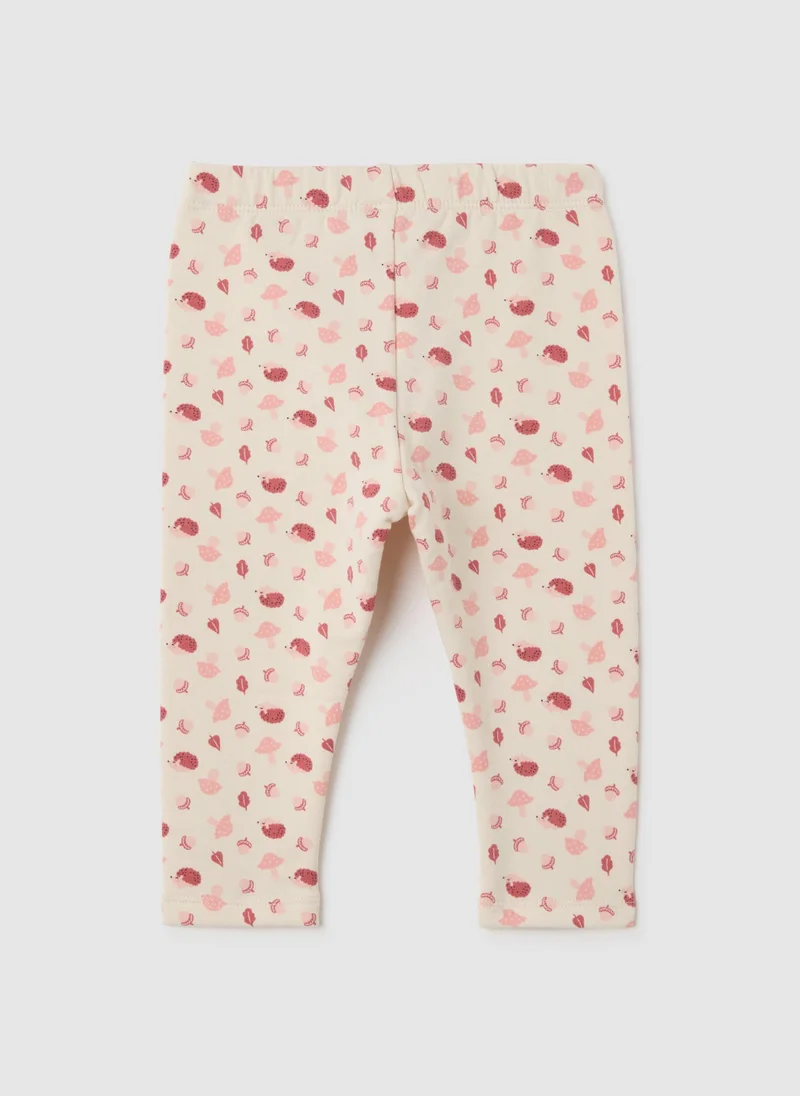 Ovs OVS Girls' Multicolour Cotton Leggings