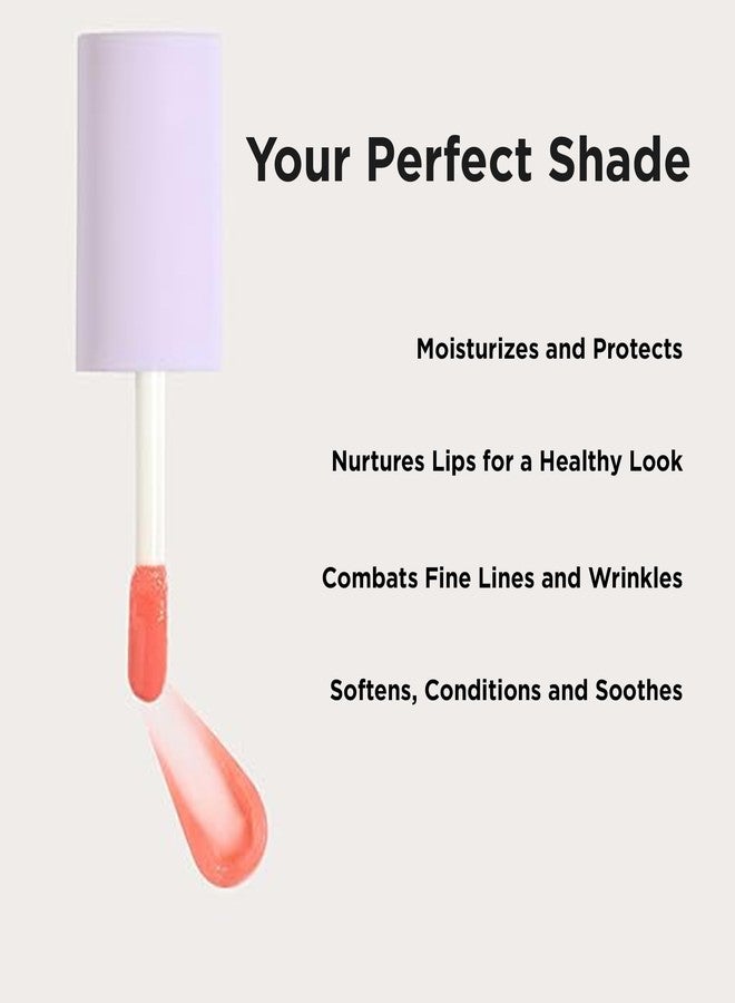 Cote Shop Côte Beauty The Necessity Peptide Lip Shine in Branson - Plumping Coral Lip Gloss with Hyaluronic Acid, Shea Butter & Jojoba Oil - Non-Sticky, Long-Lasting Hydrating Formula - Image 5