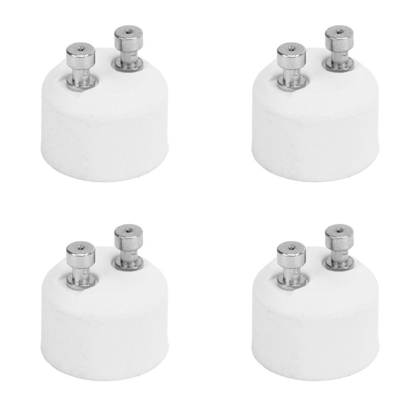 GU10 To MR16 Adapter 4-Piece Set: Heat Resistant ABS PBT - Durable Long-Lasting Lamp Holder Converter for LED Halogen Bulb Conversion, Home Lighting Upgrade - Image 3