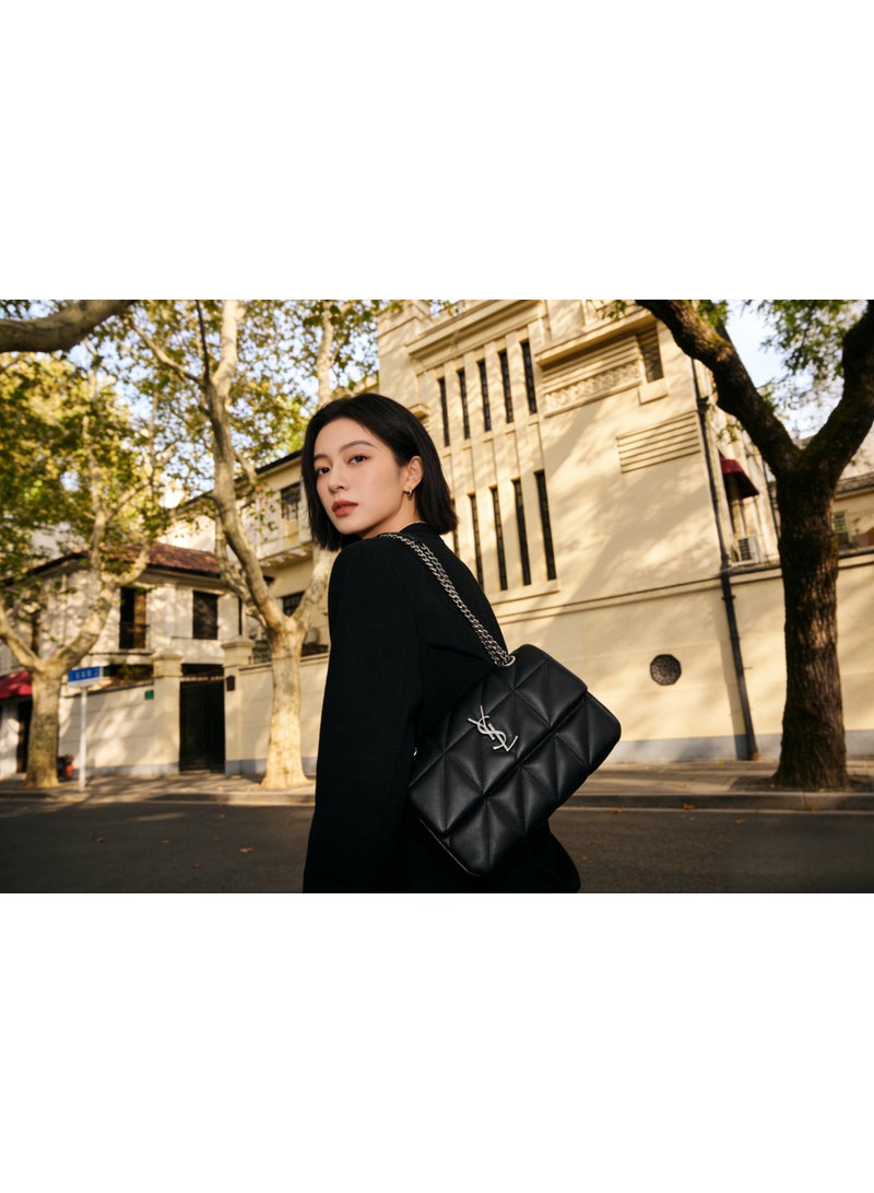 Saint Laurent Designer Camera Bag, YSL Shoulder Purse, Soft Leather Chain Strap Bag for Women - Image 3