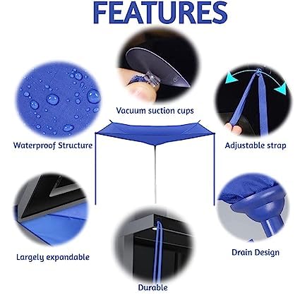 HEBEZON HEBEZON Chimney Cleaning Cover Range Hood Cleaner Cover Protective Sheet for Top Dust Water Bag Protection for Kitchen Oil Washing Cover Multicolor Pack of 1  - Image 4