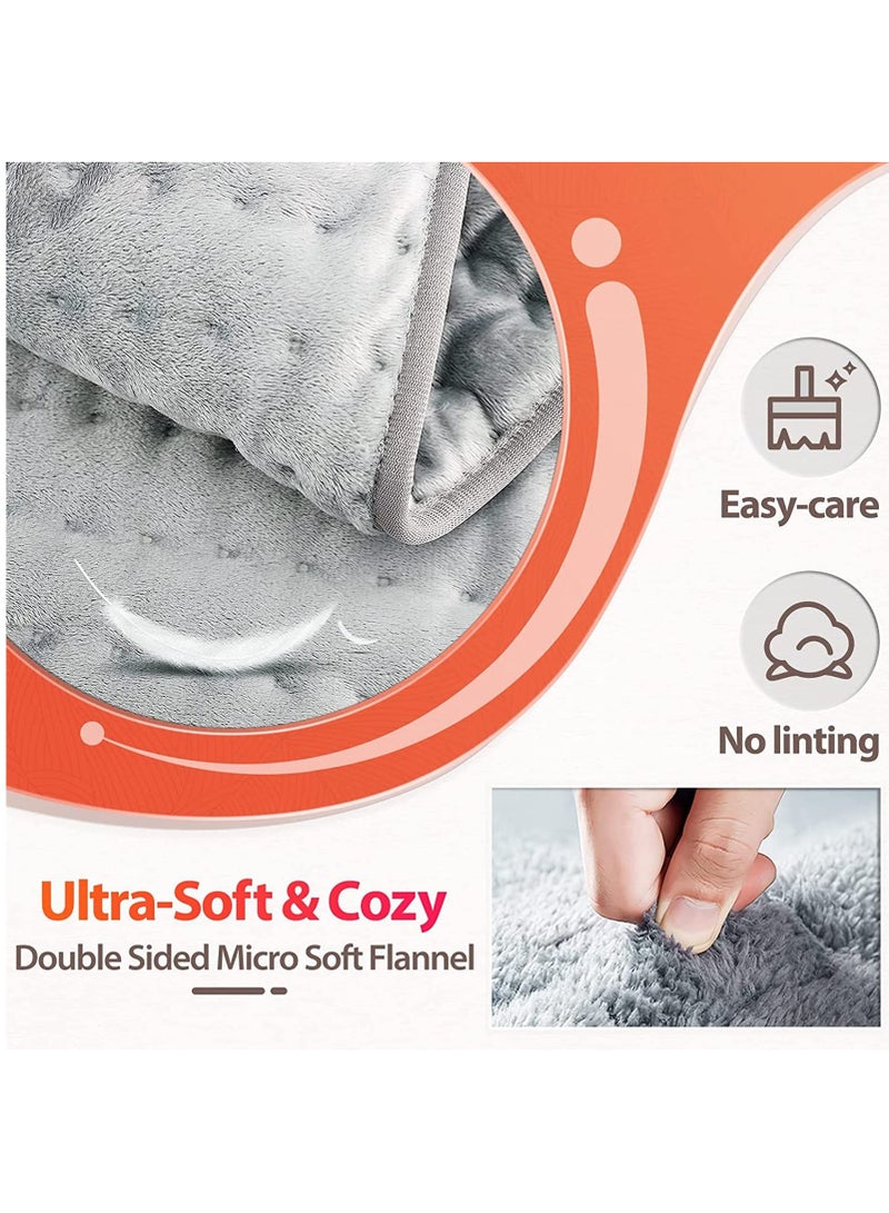 Heating Pad,Electric Heat Pad for Neck and Shoulders, Large Fast Heat Pad with 10 Heat Settings, 3 Timer Options, Auto Shut Off, Machine Washable 16" x 24" - Image 3