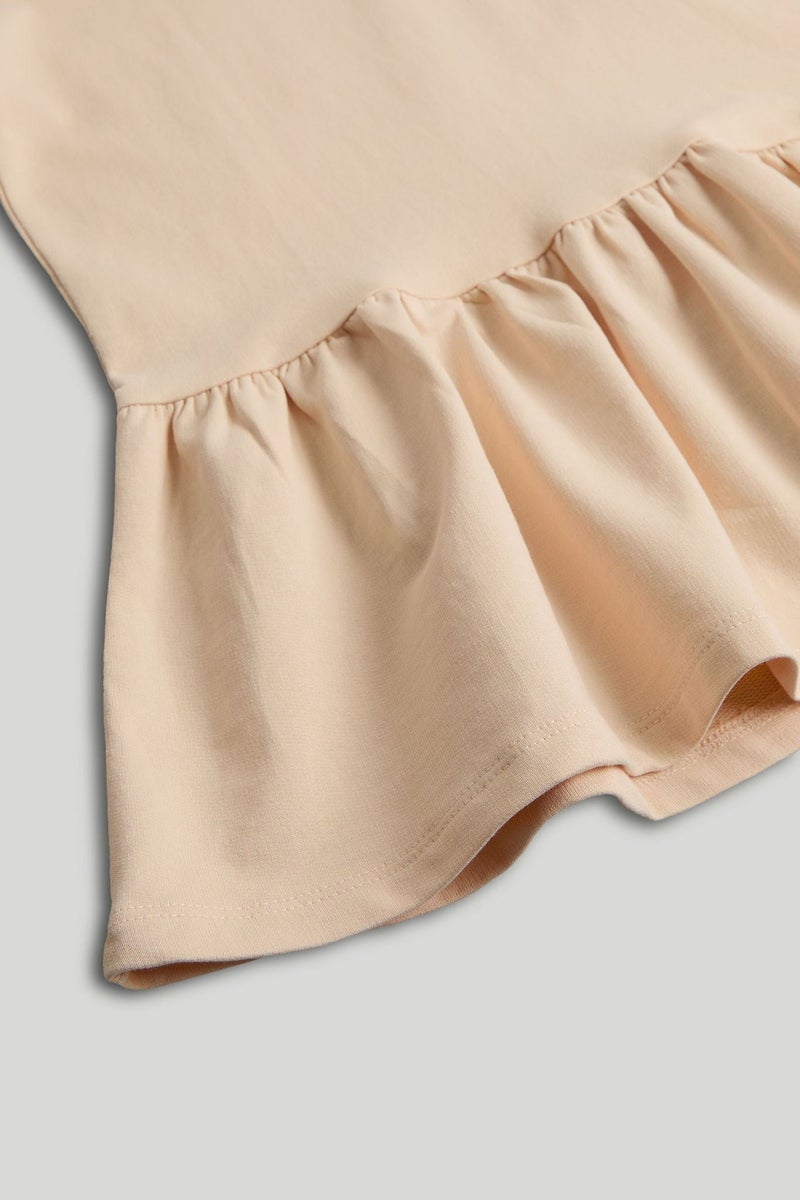 mothercare Beige Sweatshirt Dress - Image 2