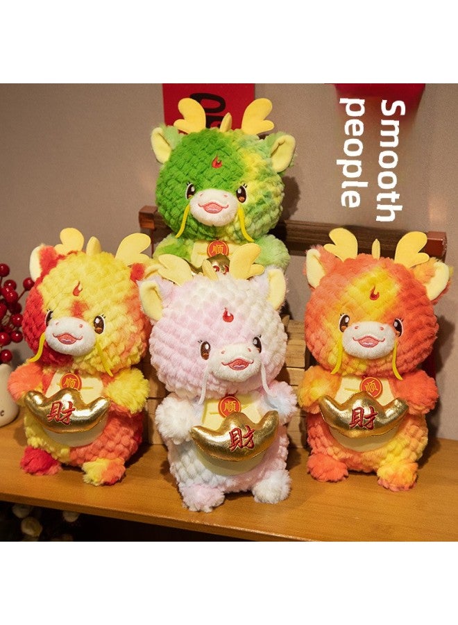Grab Machine Doll 2014 Dragon Year Mascot Plush Toy Doll Year Goods Company Annual Meeting Gift Wholesale-Specifications:Red-Color:40cm - Image 3