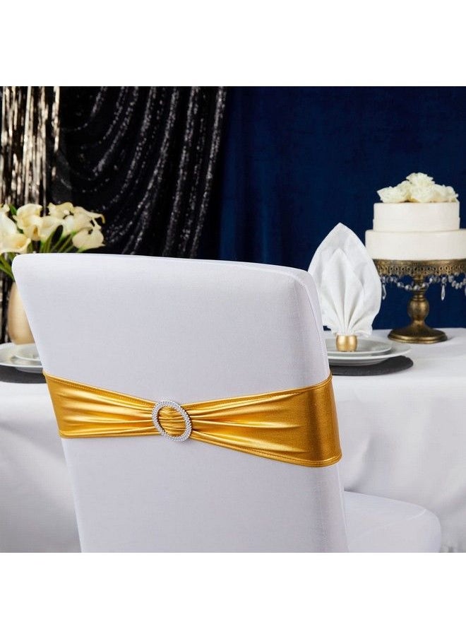 100 Pack Gold Chair Sashes With Silver Buckles For Wedding Reception Baby Shower Birthday Party Fits 13.5 To 16.5Inch Chair Backs - pzsku/ZFAC00892181BCC576258Z/45/_/1693486253/7b45c6dc-0f93-4b7a-bf80-ad85b00a722e