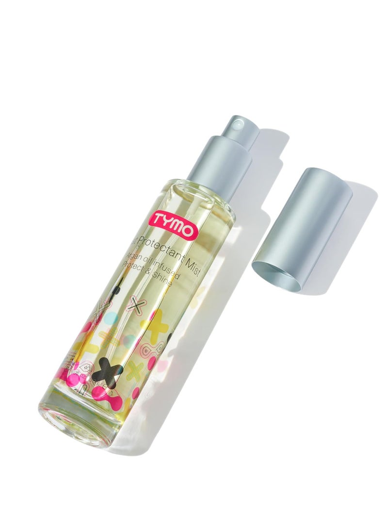 TYMO TYMO Heat Protectant Spray for Hair with Argan Oil for Styling Tools, Heat Protection Spray to Smooth & Hydrate, Natural Clean Formulation, Multi-benefit Treatment, Lightweight for All Hair Types  - Image 1