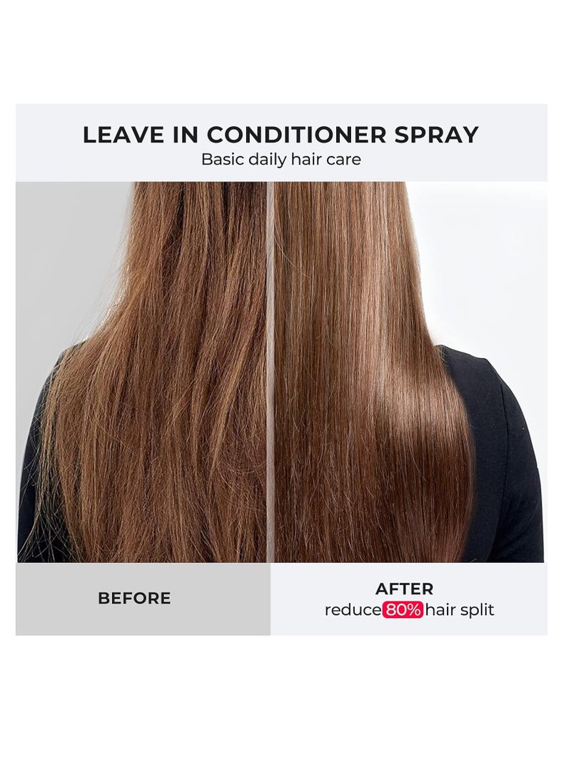 TYMO TYMO Heat Protectant Spray for Hair with Argan Oil for Styling Tools, Heat Protection Spray to Smooth & Hydrate, Natural Clean Formulation, Multi-benefit Treatment, Lightweight for All Hair Types  - Image 5