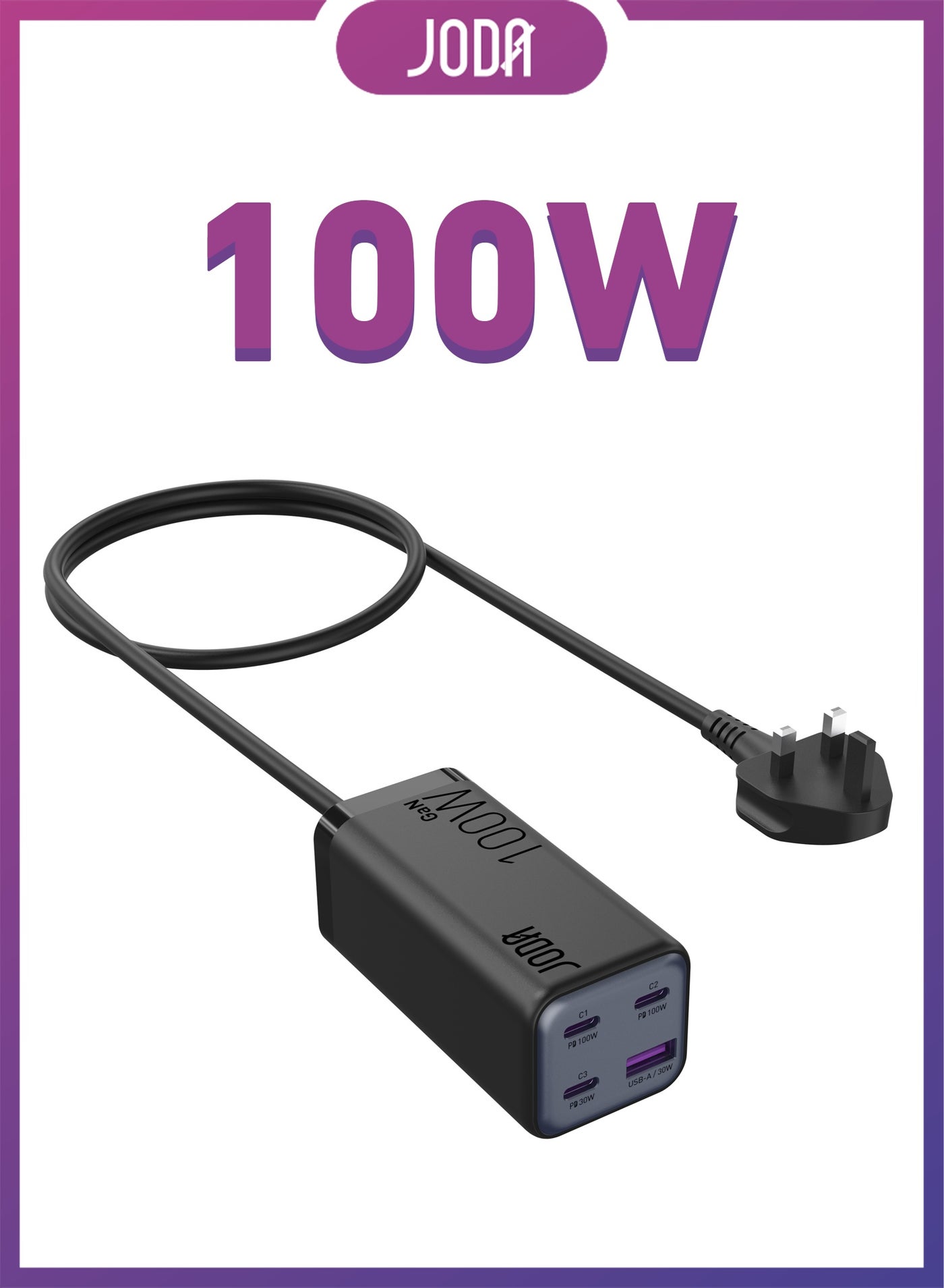 joda Joda Voltar 100 Gan Pd Desktop Charger usbc 100W ZFAC06342C0F15F71ABD9Z