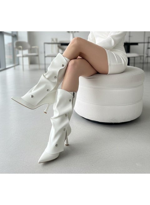 أحذية أنيقة بتصميم عصري وفاخر B-51-WHITE