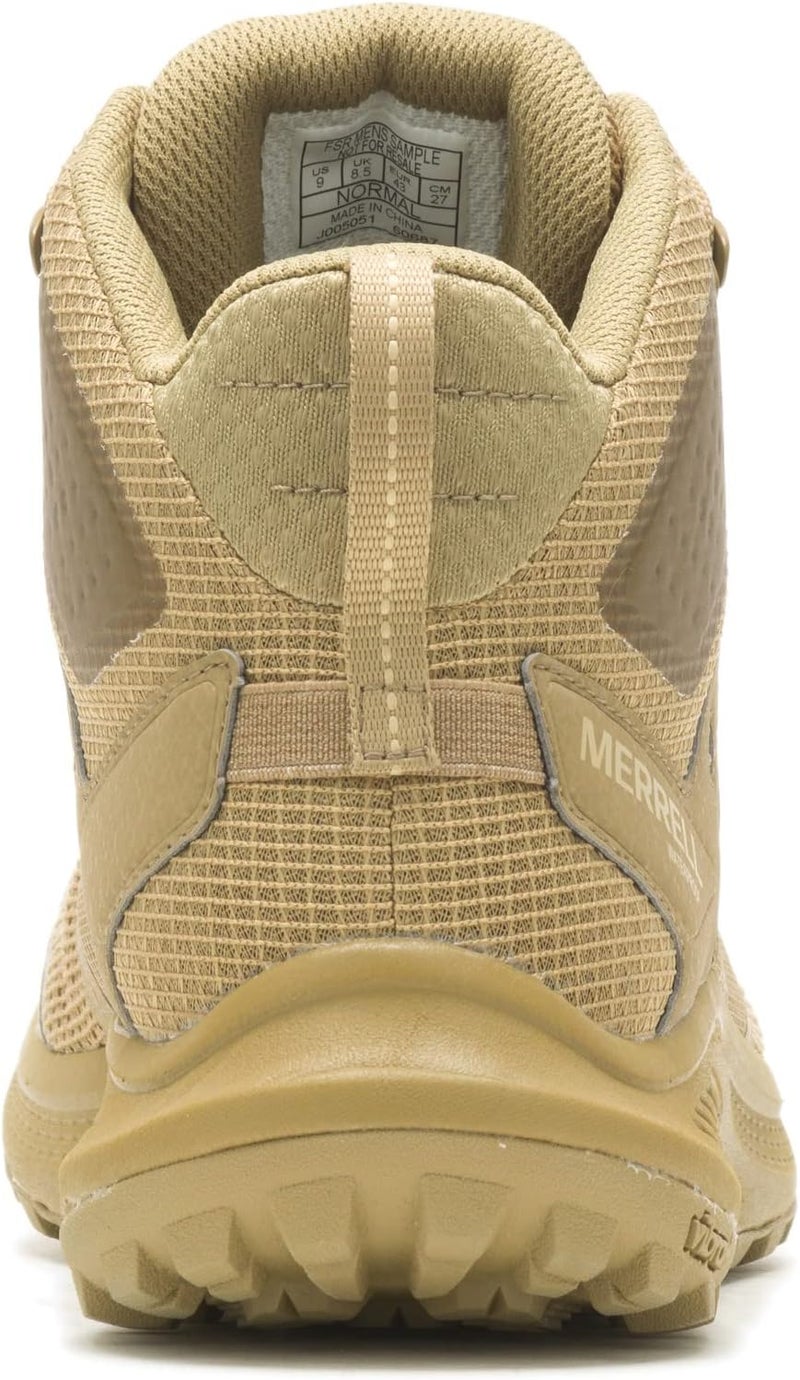 MERRELL حذاء ميريل للرجال نوفا 3 تكتيكي متوسط مقاوم للماء - كايوتي داكن - Image 4