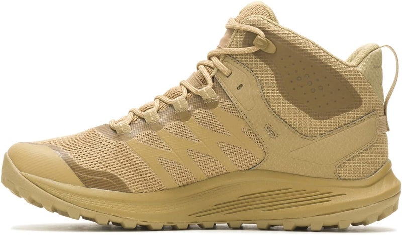 MERRELL حذاء ميريل للرجال نوفا 3 تكتيكي متوسط مقاوم للماء - كايوتي داكن - Image 3