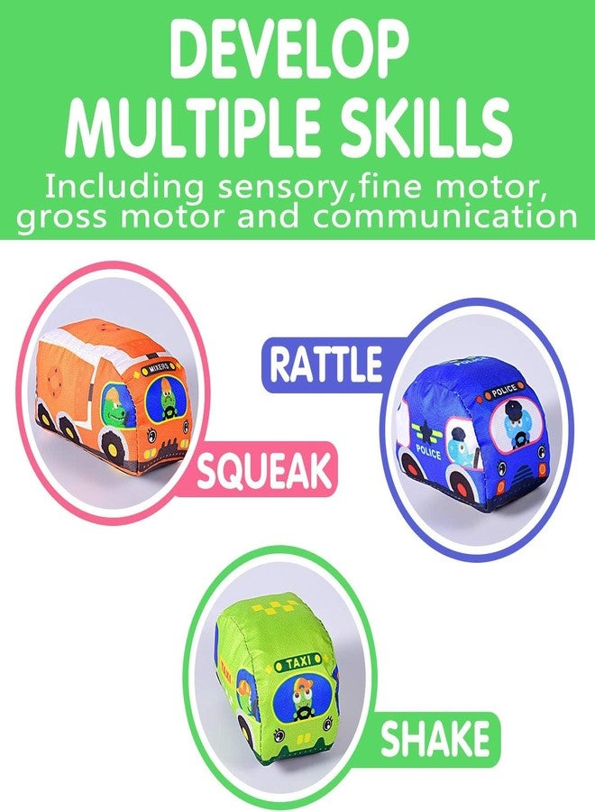 BeFunky Soft Car Toy Set with Play Mat for 1 Year Old Baby,Toddlers,Boys and Girls (9 Vehicle and a Play mat/Storage Bag) | Baby Toys 12-24 Months - Image 3