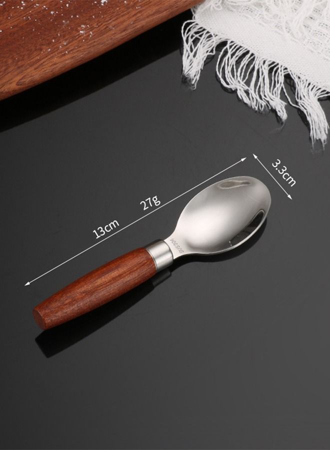 جيرنرال ملعقة وشوكة خشبية مجموعة - Image 4