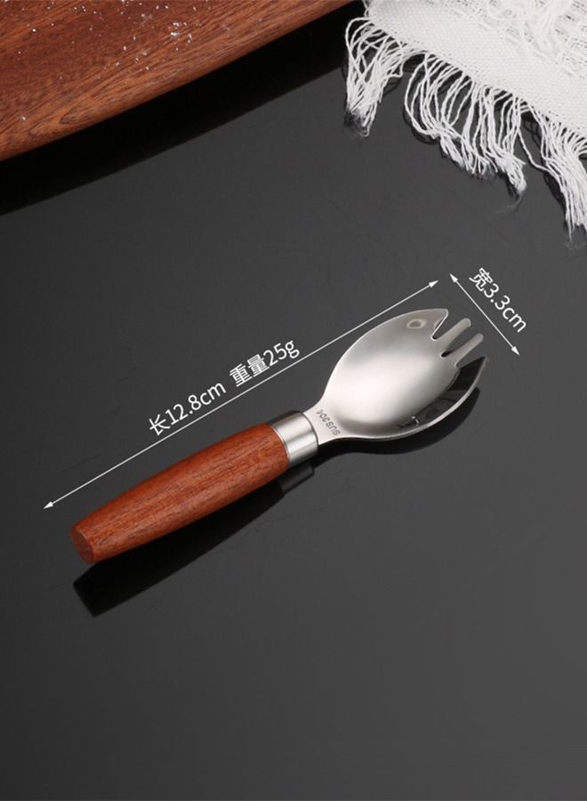 جيرنرال ملعقة وشوكة خشبية مجموعة - Image 5